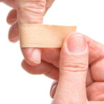 bandaid on finger