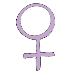 female gender symbol