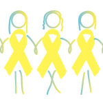 Endometriosis Awareness Ribbons