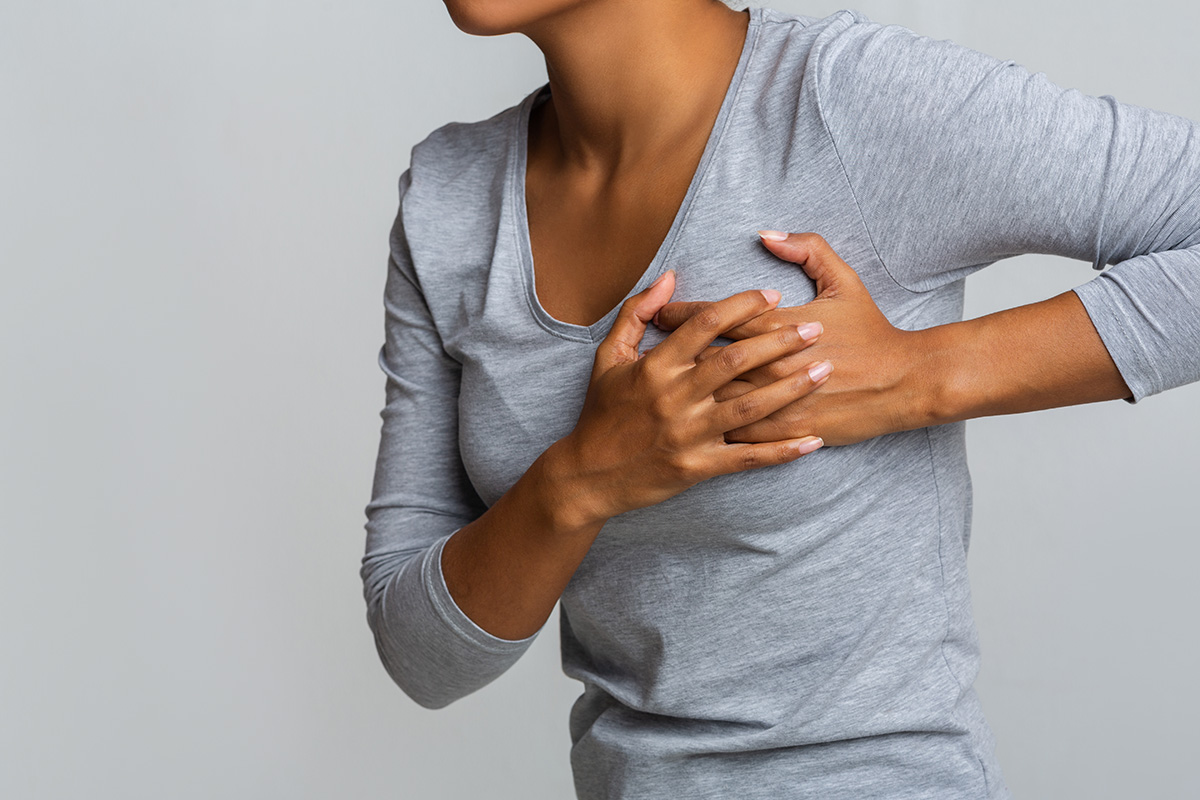 Sharp Pain In Breast When Bending Over